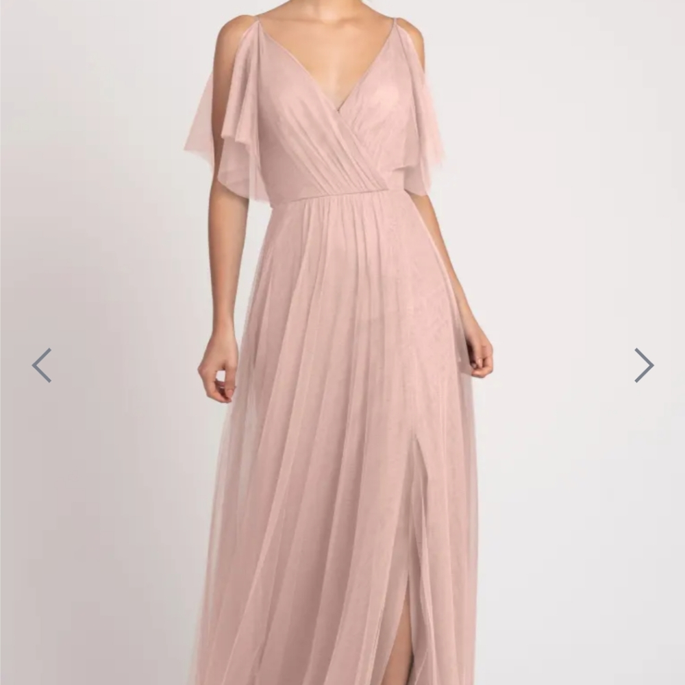 BHLDN Jenny Yoo Aeryn in Whipped Apricot size 0